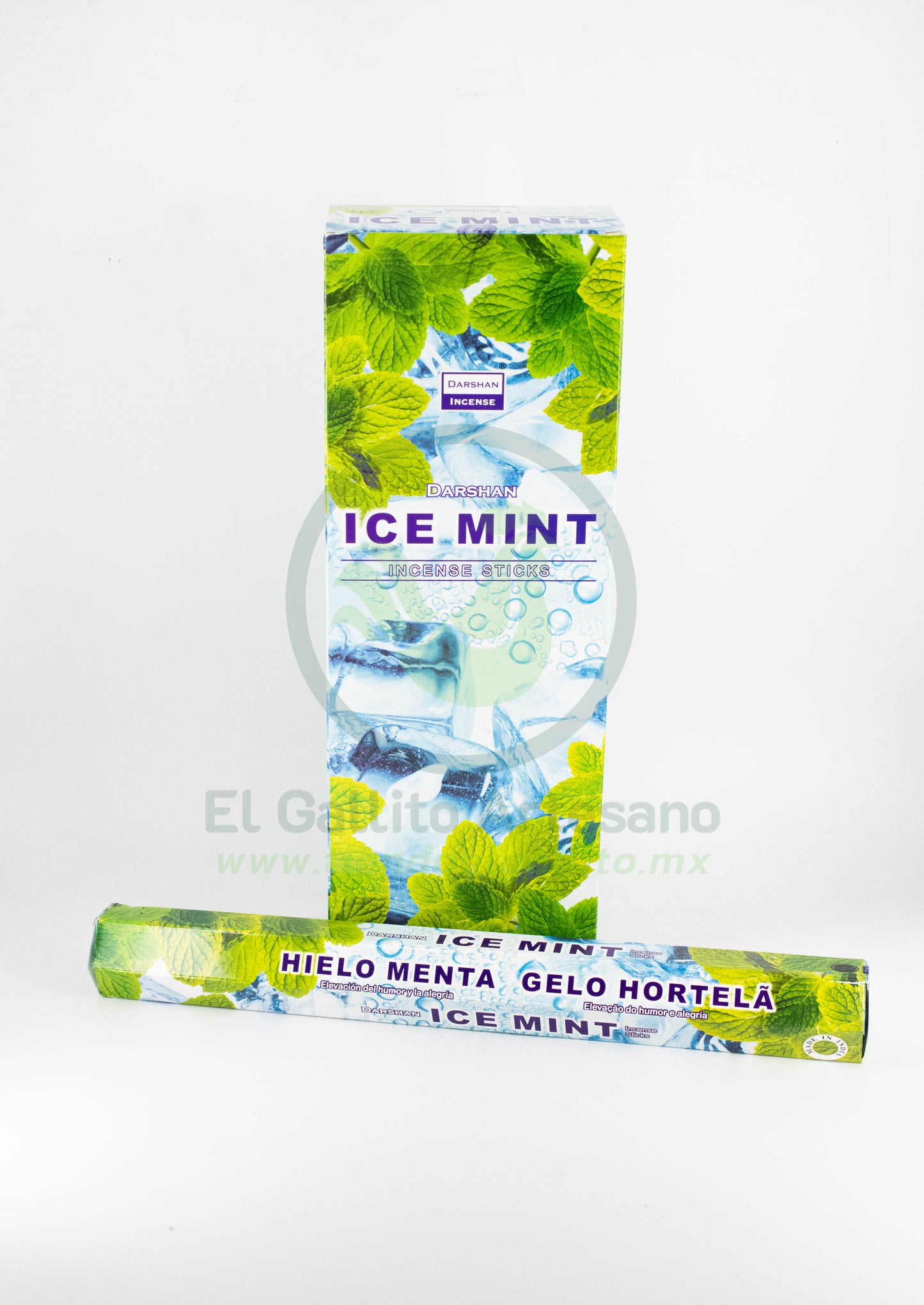 Darshan Hexagonal - Hielo Menta