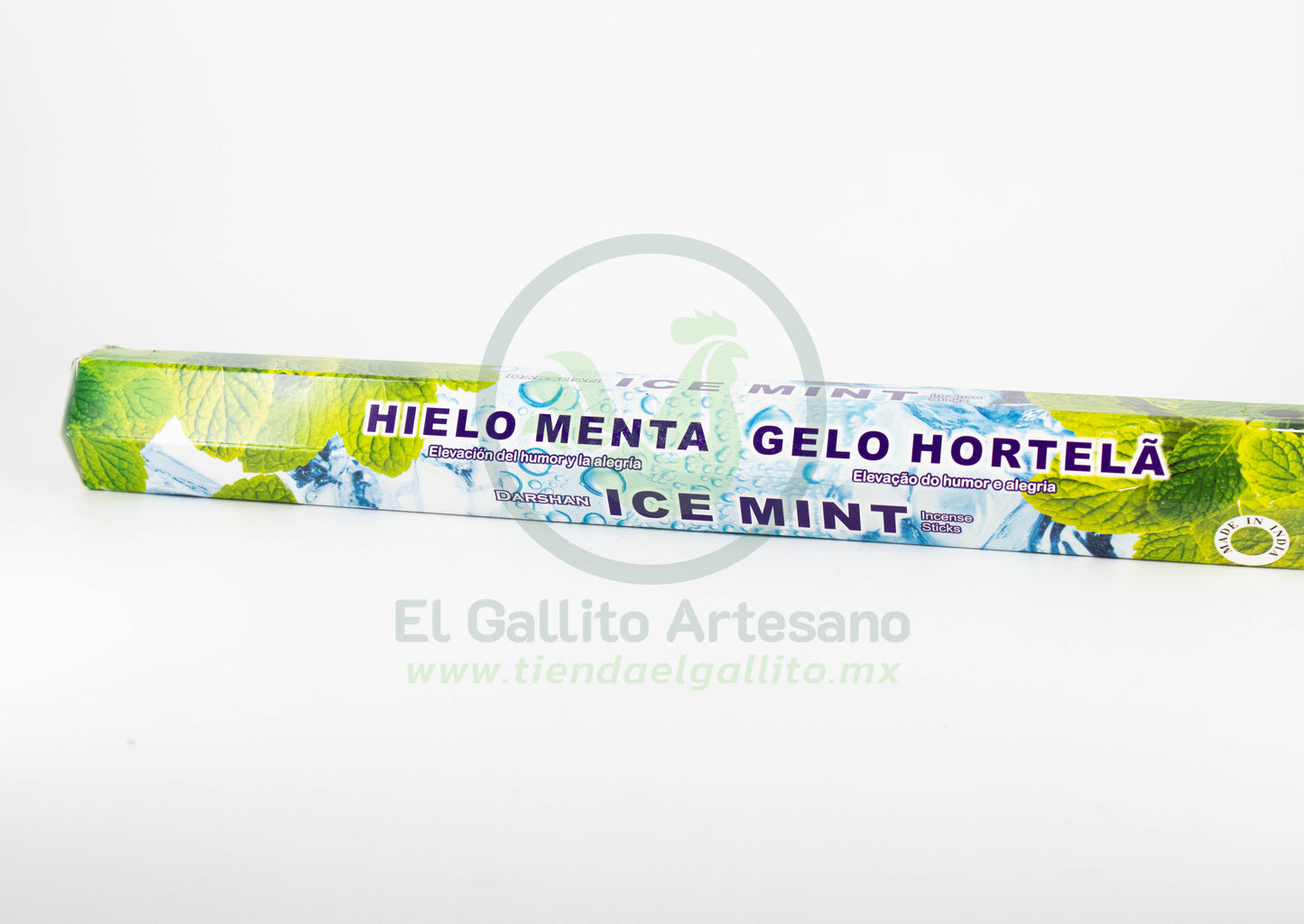 Darshan Hexagonal - Hielo Menta
