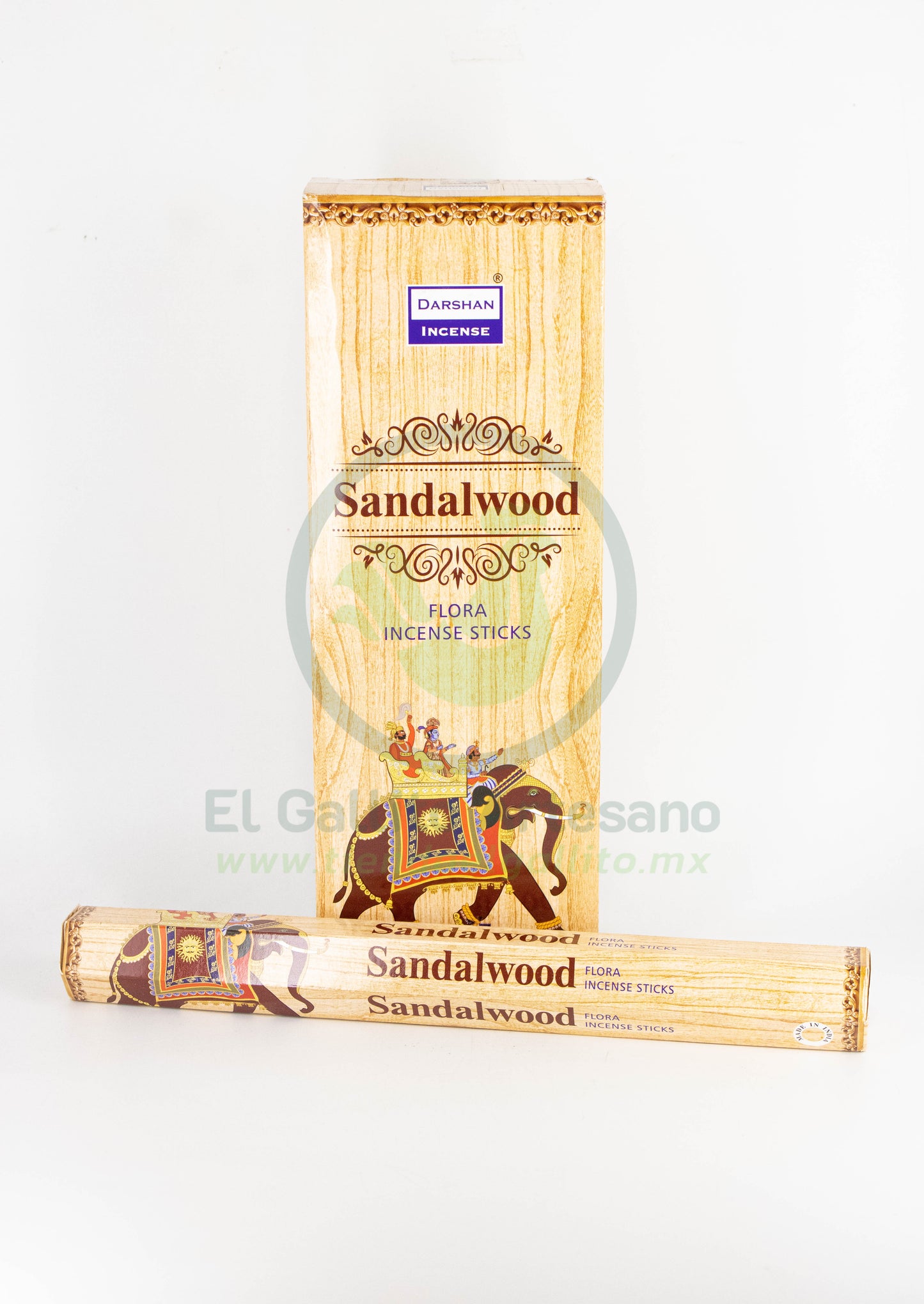 Darshan Hexagonal - Sandalwood