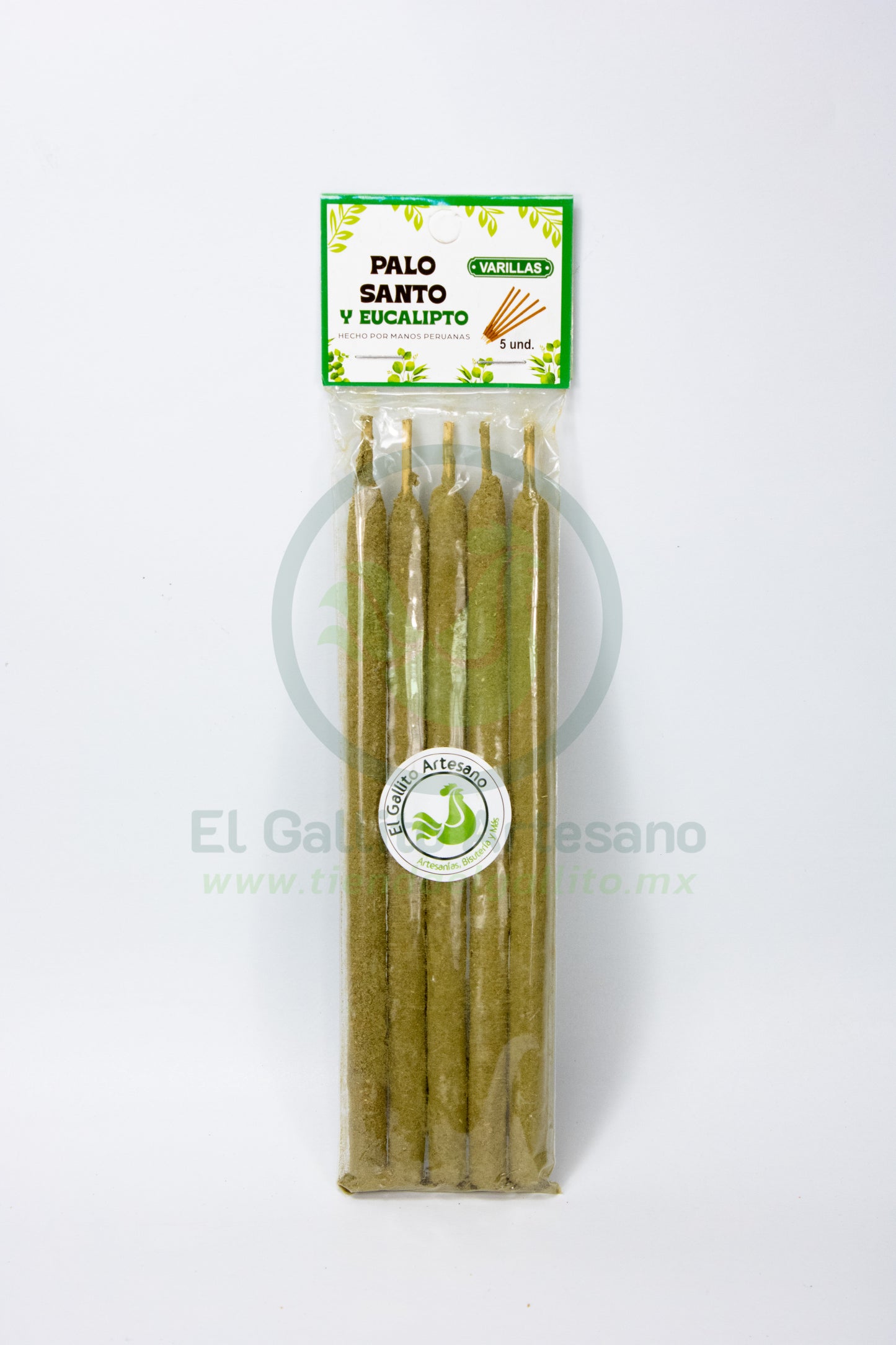 Palo Santo-Eucalipto 5pz