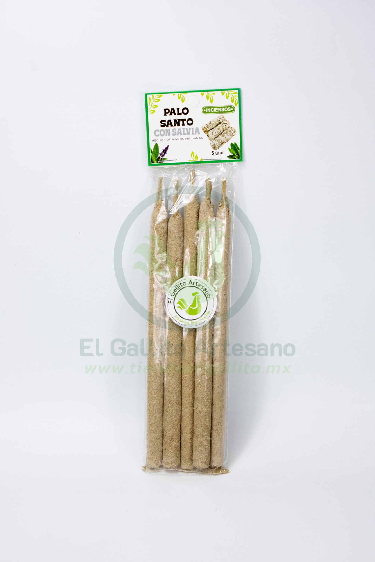 Palo Santo-Salvia 5pz
