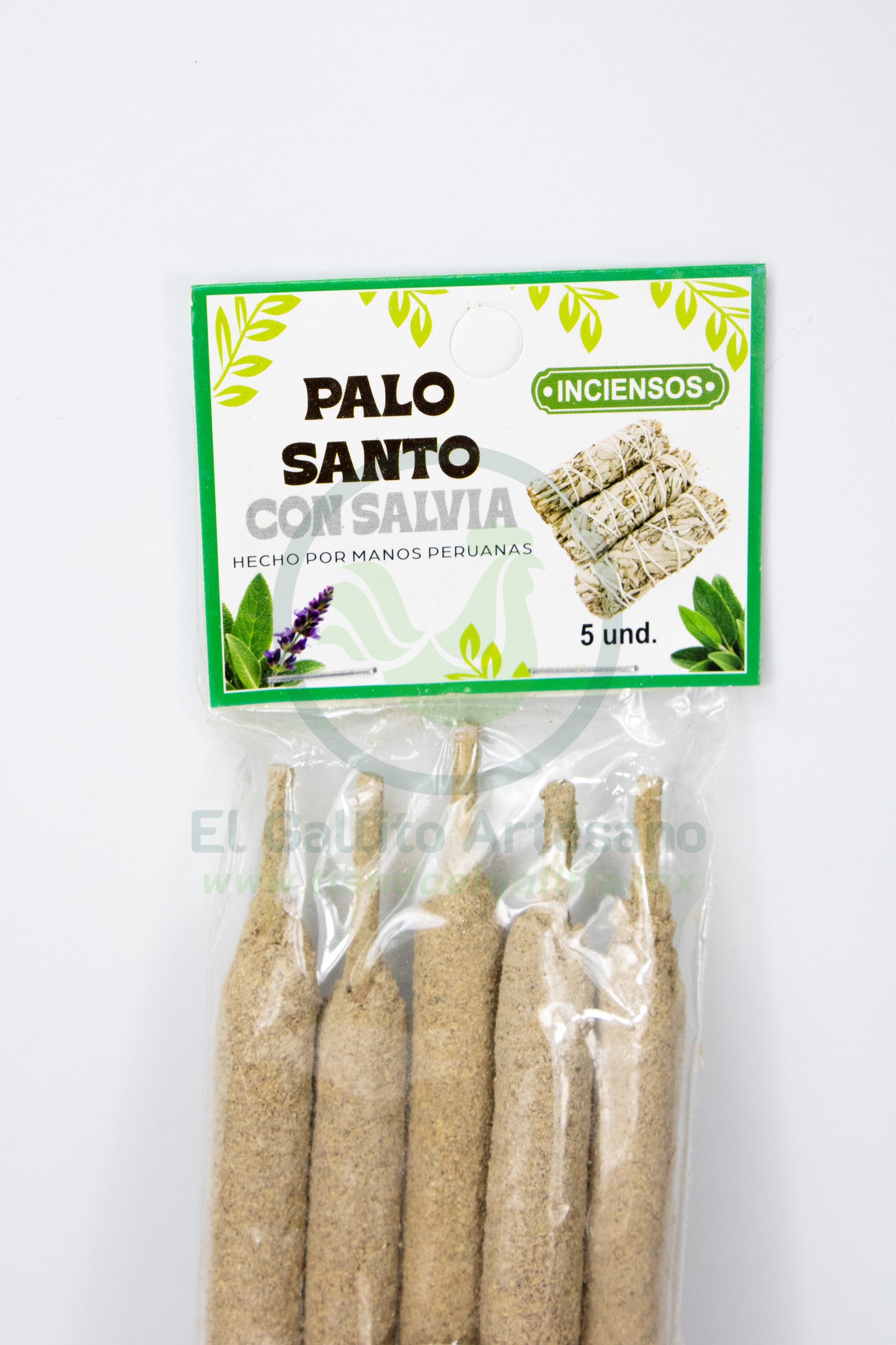 Palo Santo-Salvia 5pz