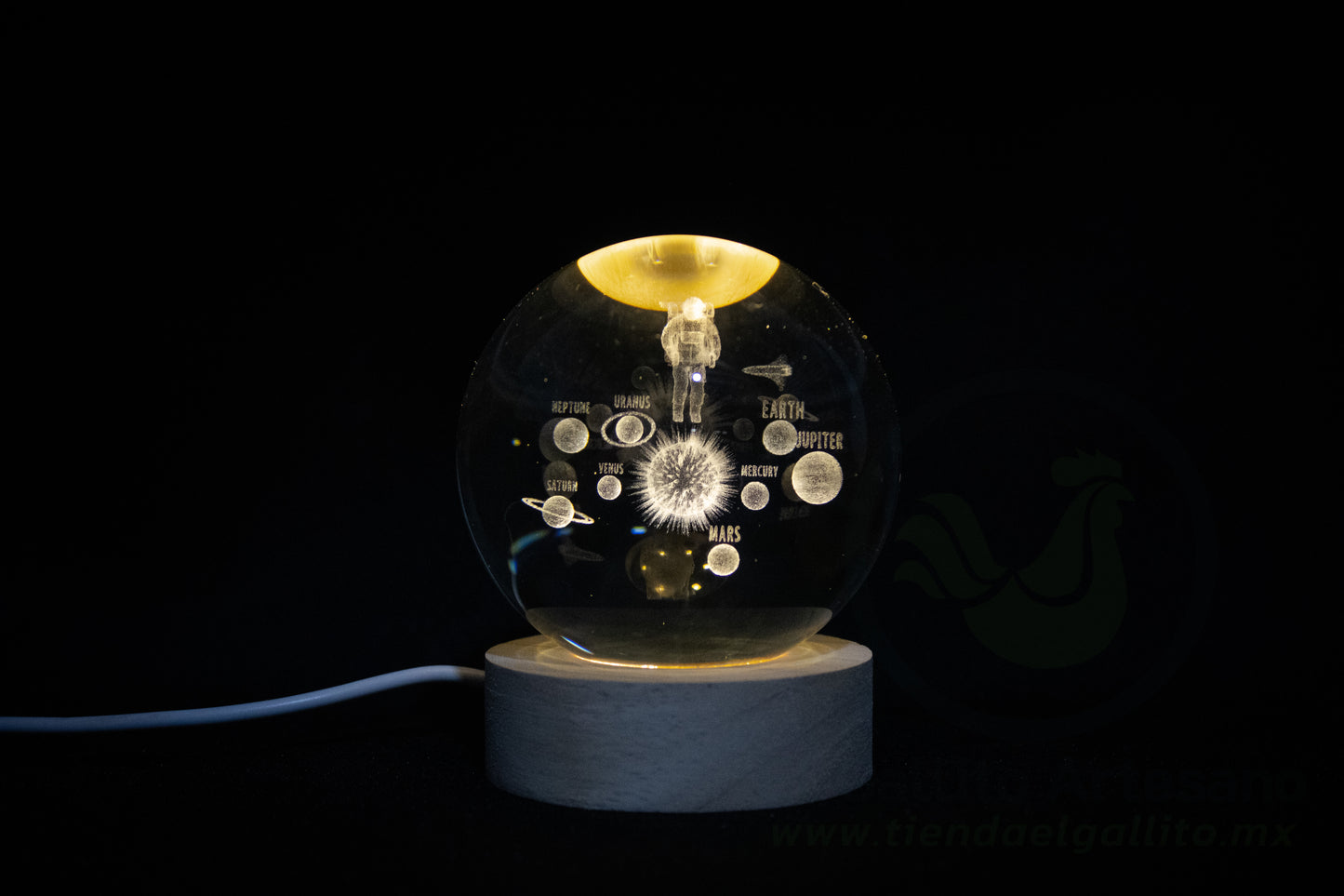 Lámpara 25-1 #2 7cm