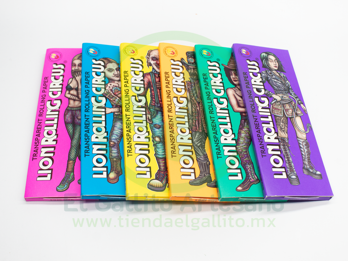 Lion Rolling Circus | Big Smoke Transparente