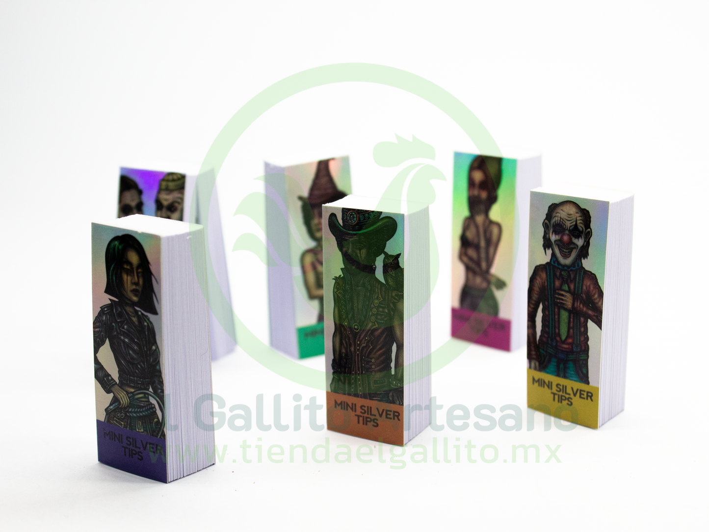 Lion Rolling Circus - Mini Filtro Sin Blanquear Silver