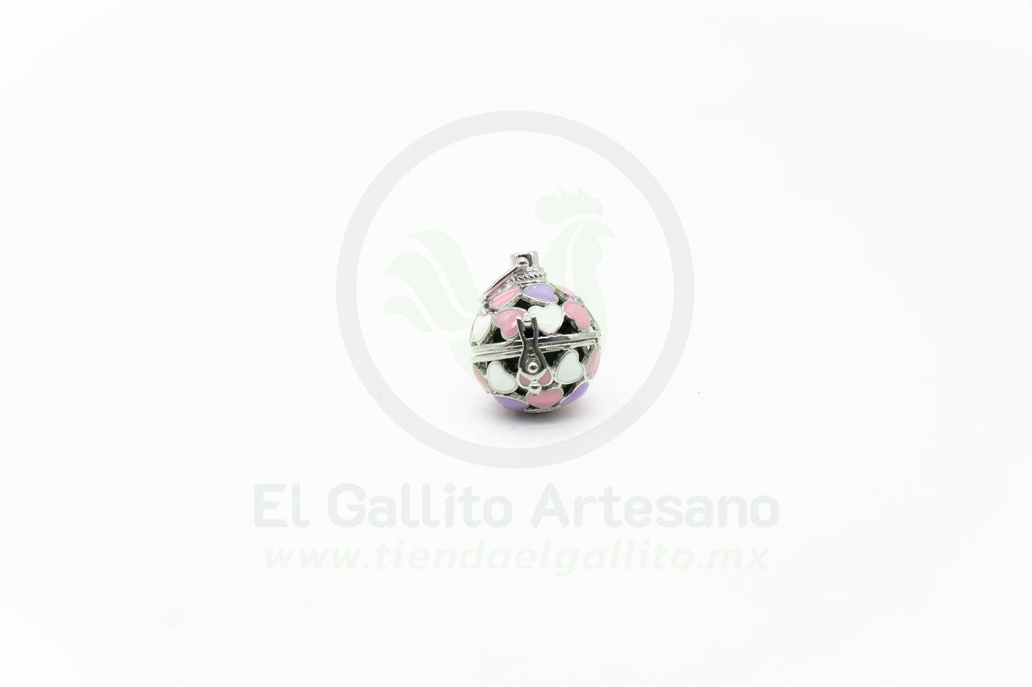 Llama Ángeles #28 | Corazones Multicolor