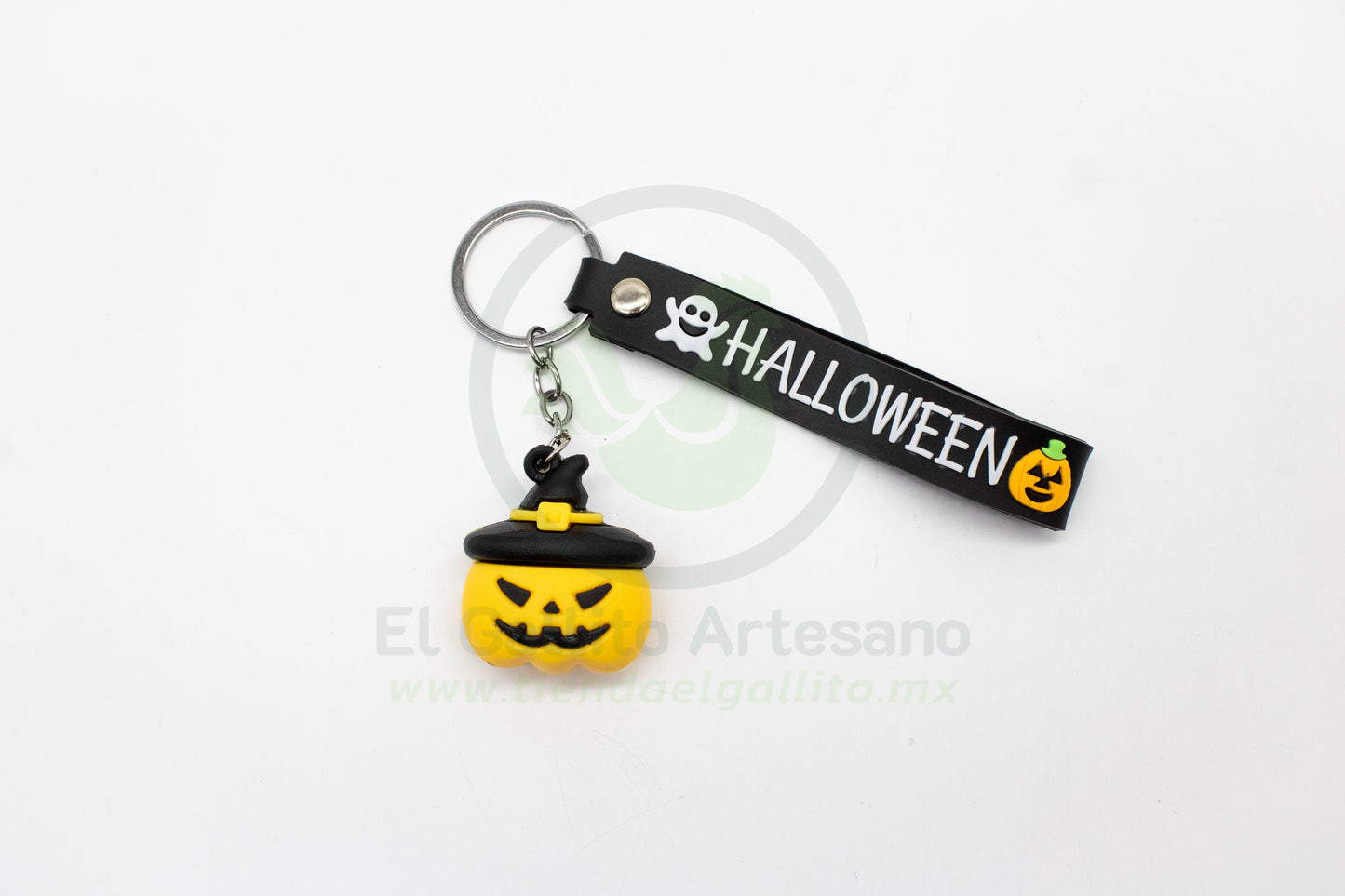 Llavero Halloween MD3 | Calabaza Sombrero