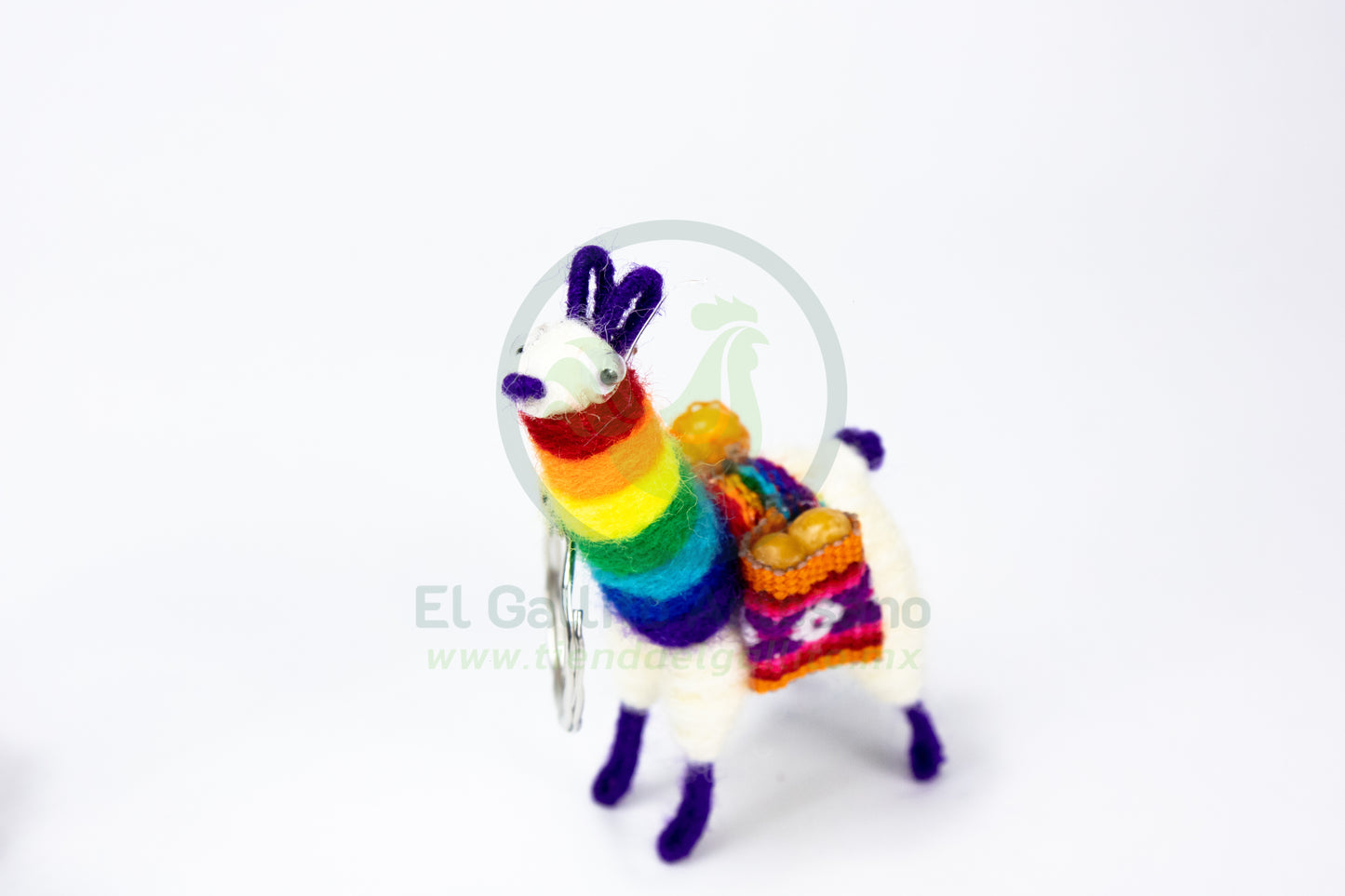 Llavero Llama Perú