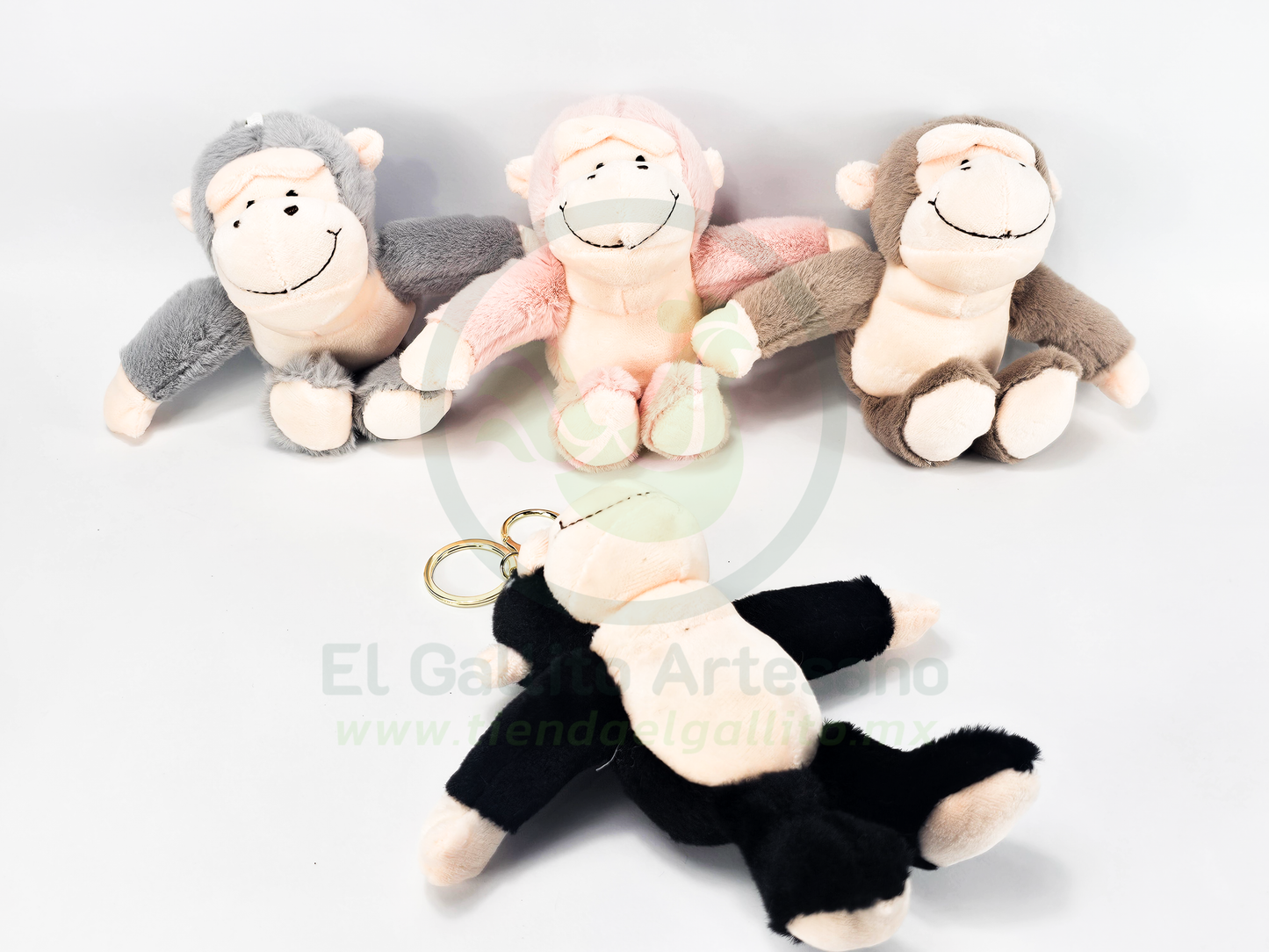 Llavero Peluche #2 24-4 | Gorilas