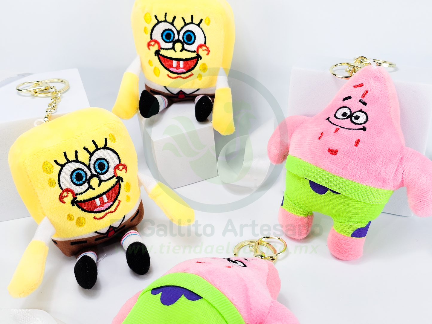 Llavero Peluche #10 24-4 | Bob Esponja