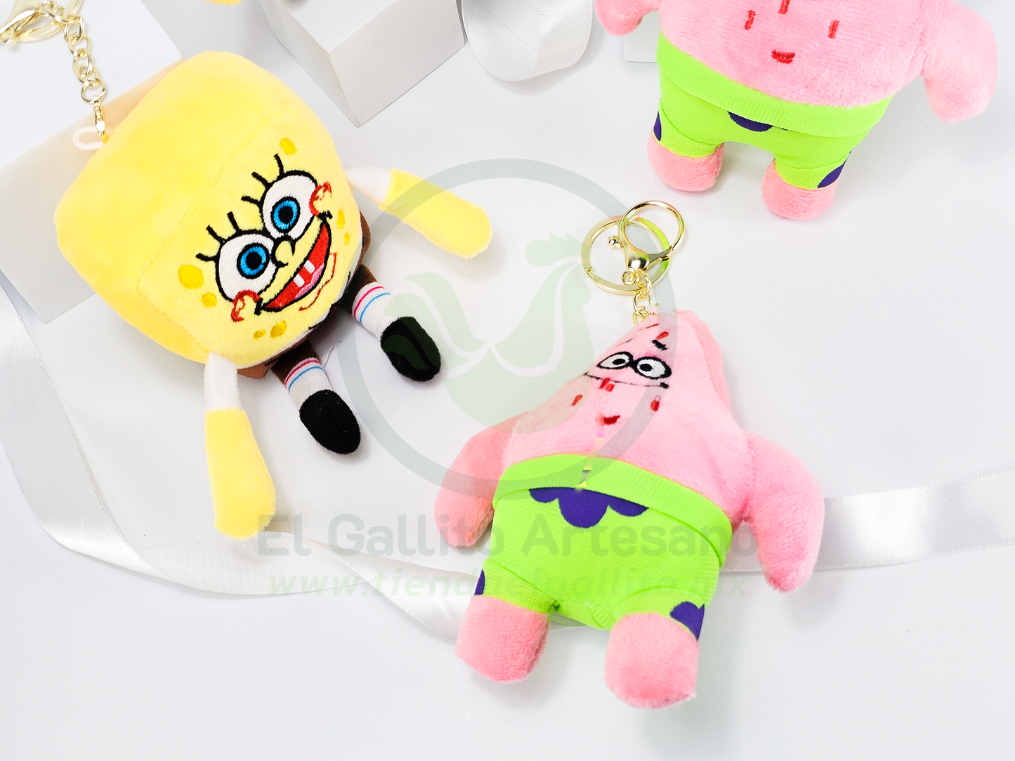 Llavero Peluche #10 24-4 | Bob Esponja