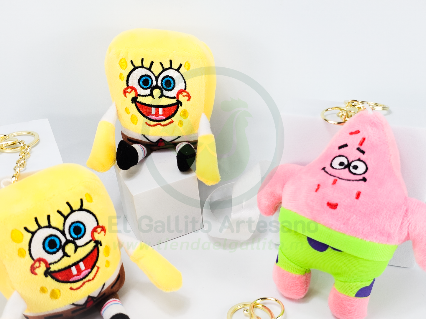 Llavero Peluche #10 24-4 | Bob Esponja