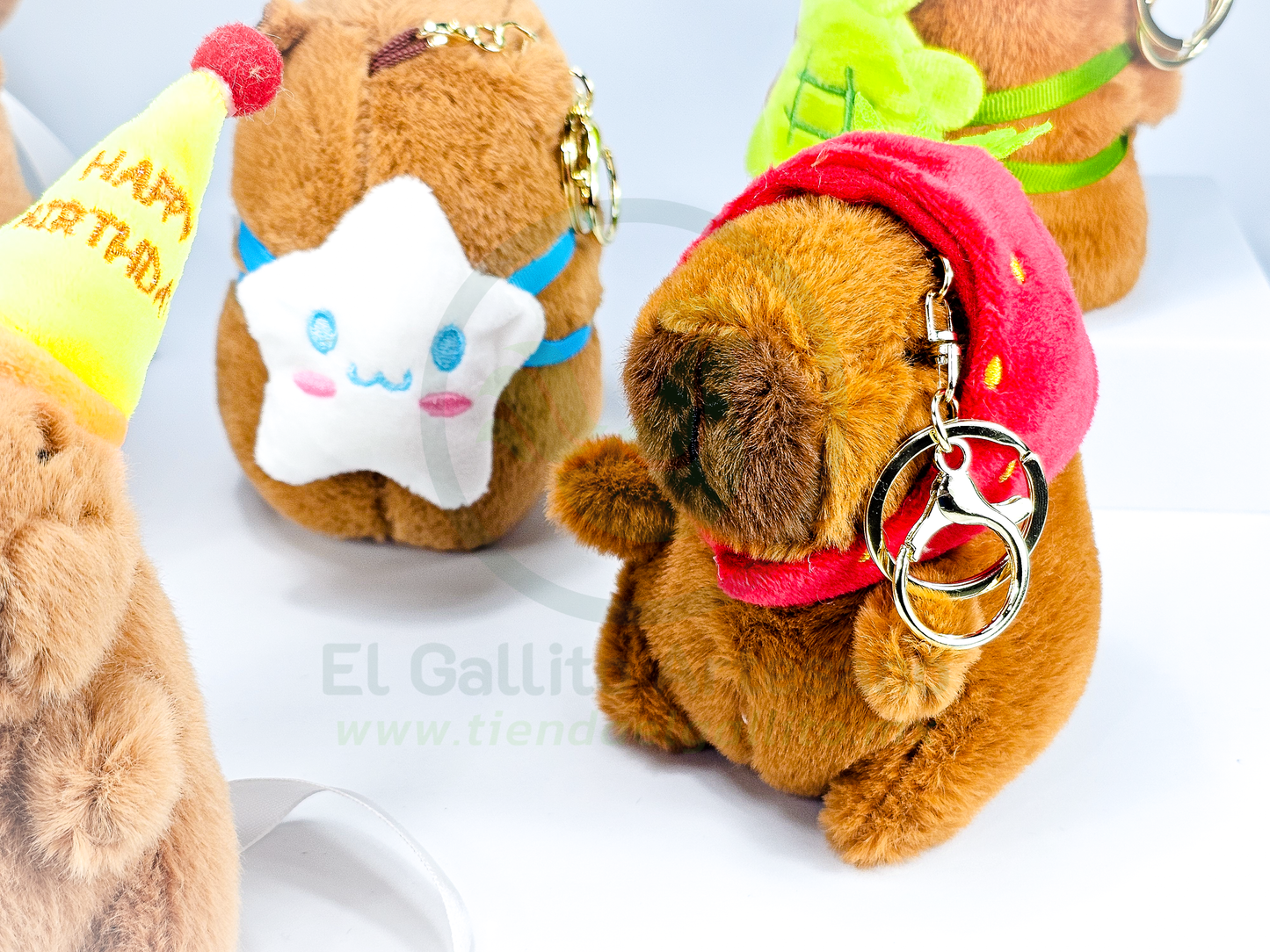 Llavero Peluche #21 24-4 | Capybara