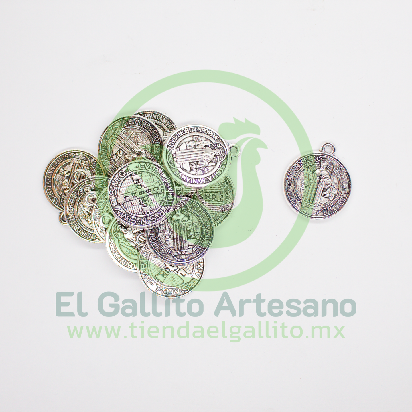 Dije #357 Medalla Benito - 17.5MM