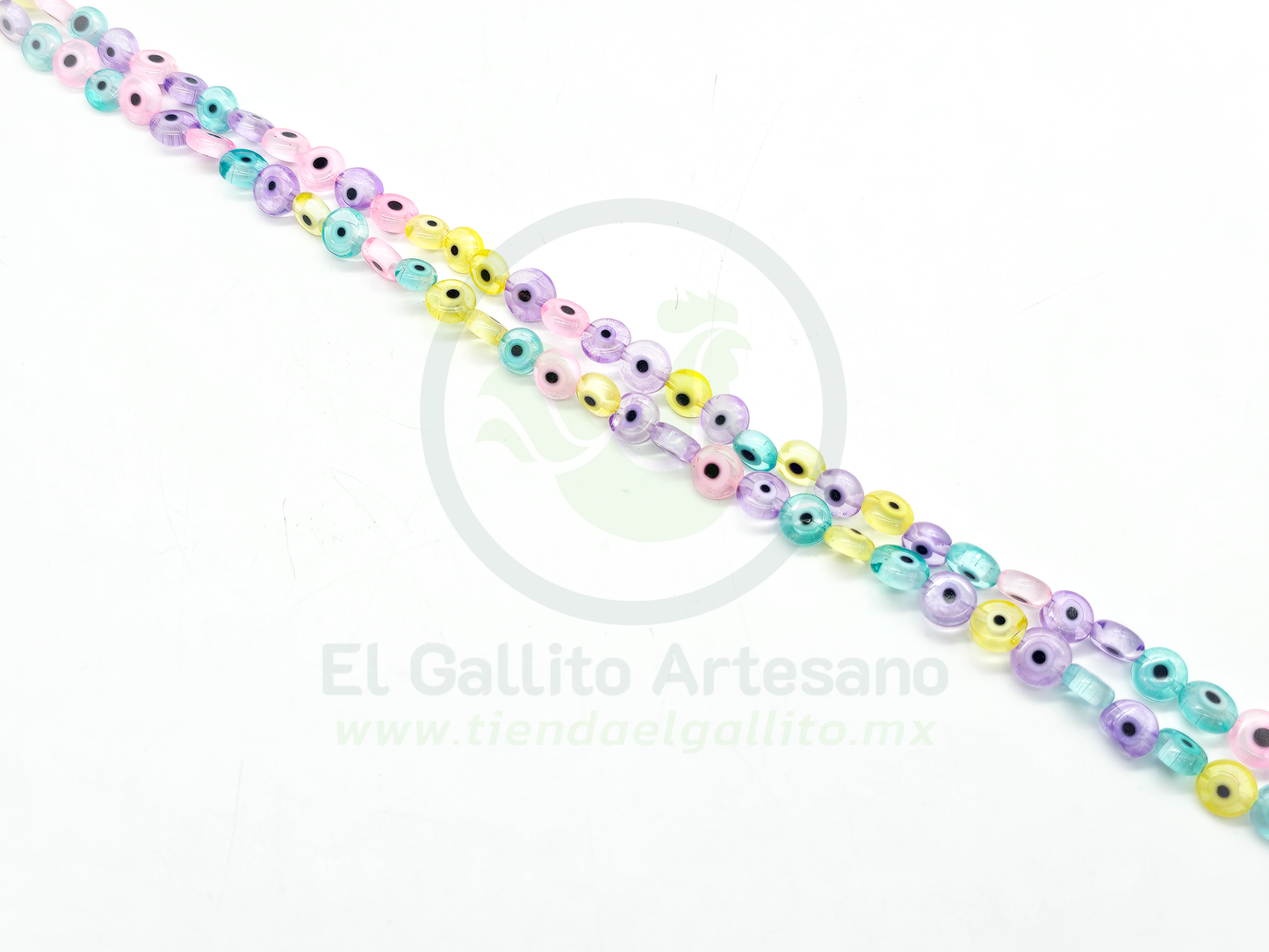 Ojo Turco Pastel Plano | VT