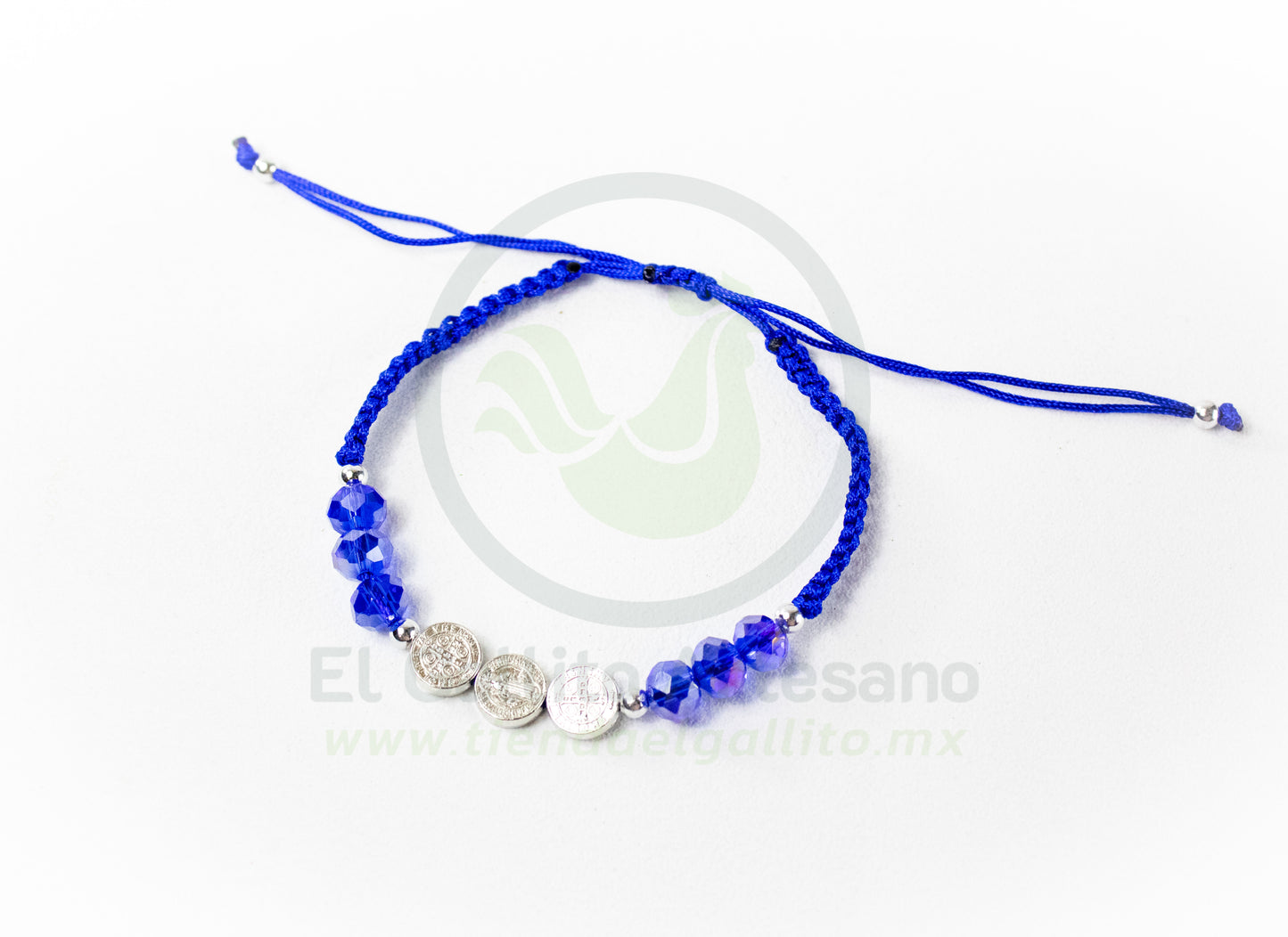 Pulsera Hilo Cristal San Benito 25-1 #5