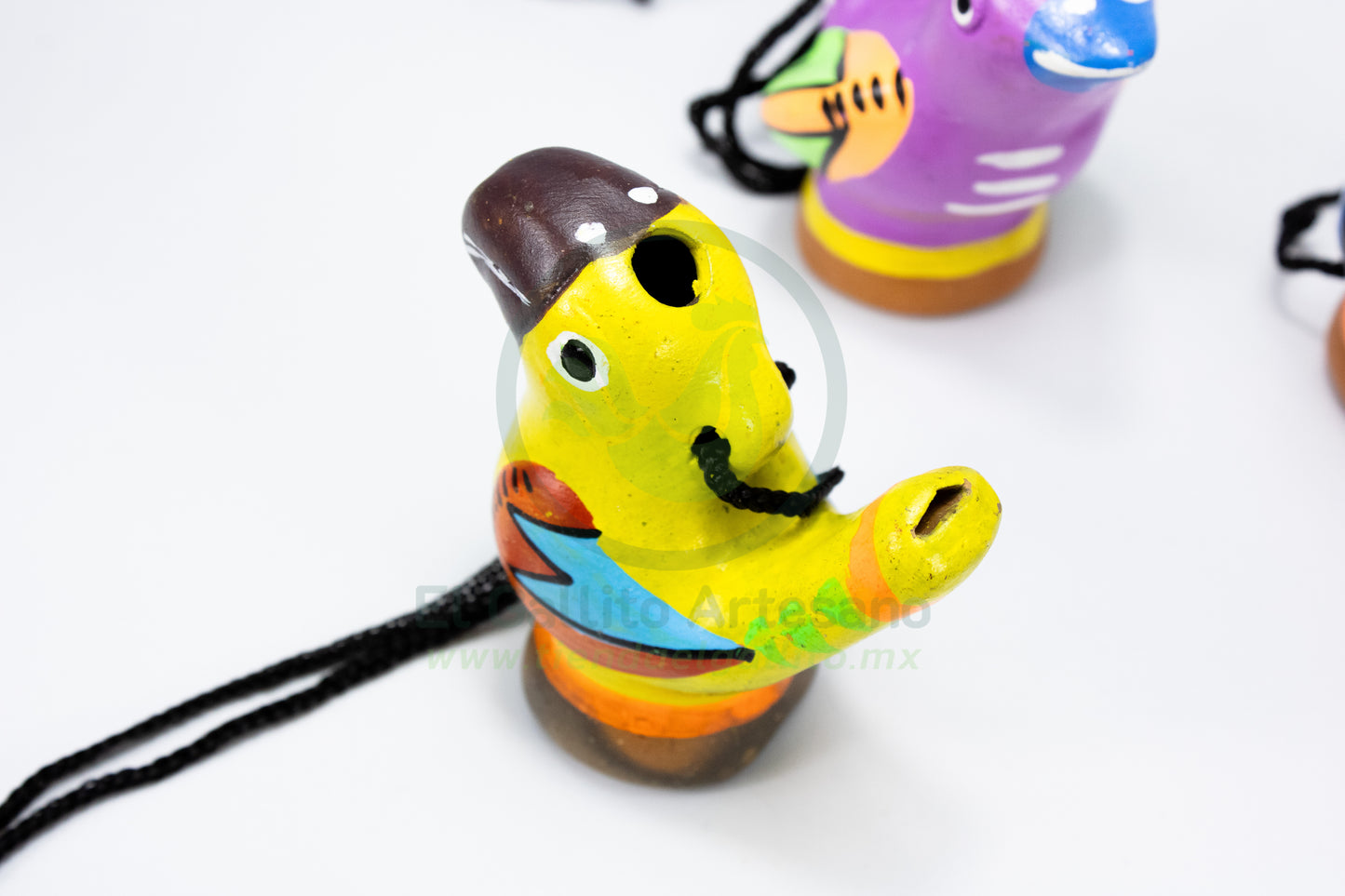 Llavero Peruano Pajarito | Silbato