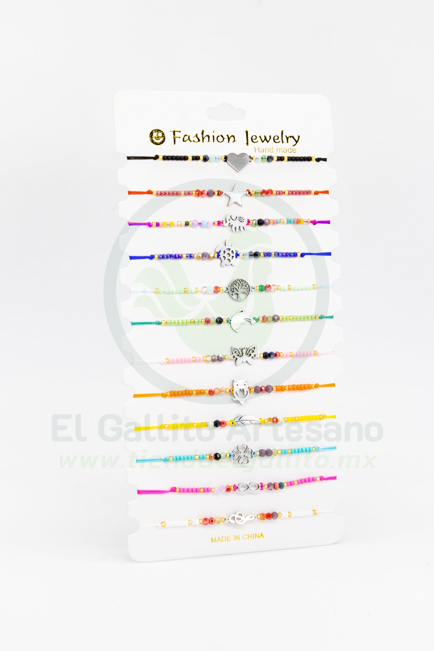 Paq. Pulsera 3-16 | Enlazador Metal VF 12pz