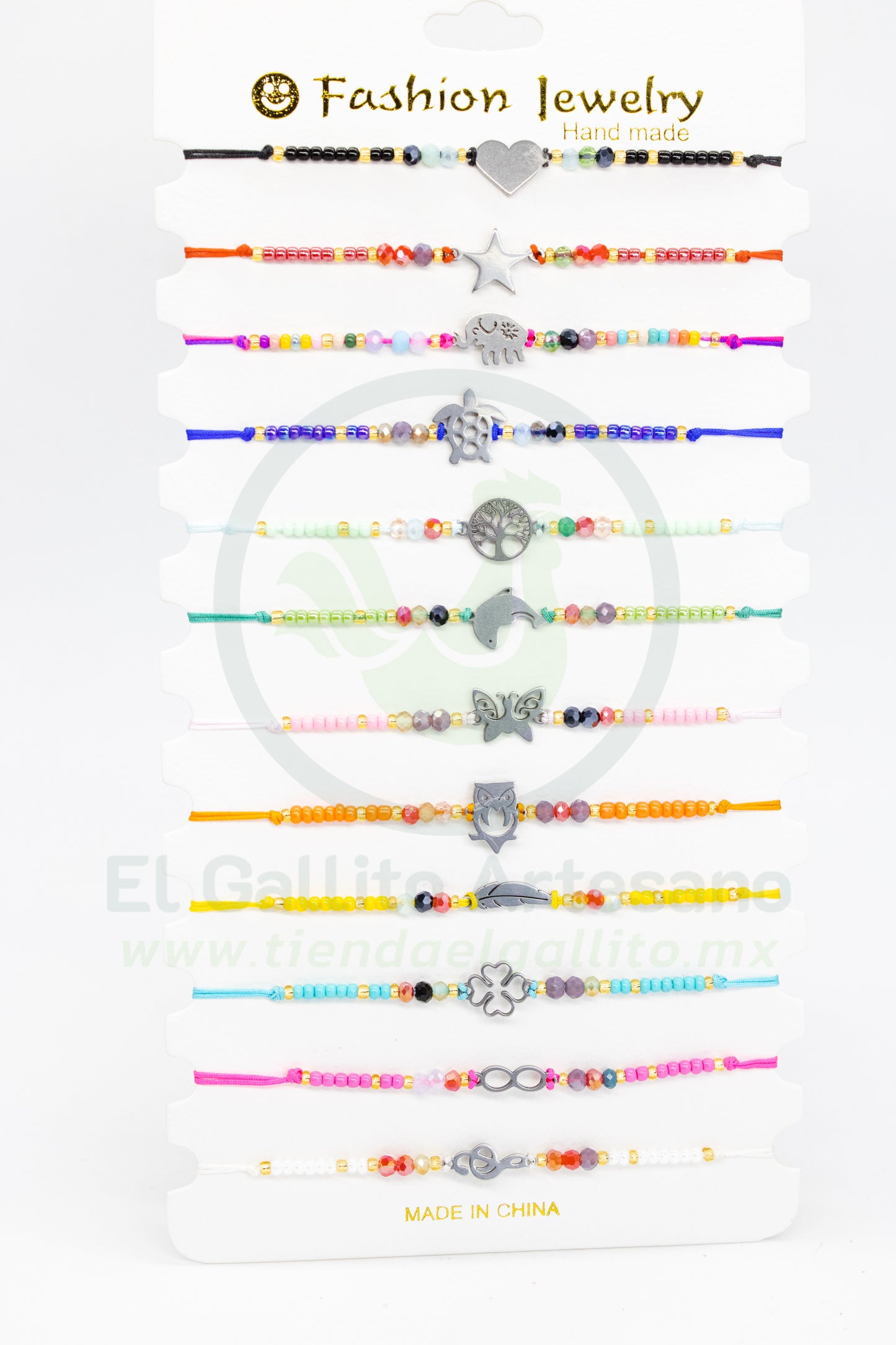 Paq. Pulsera 3-16 | Enlazador Metal VF 12pz