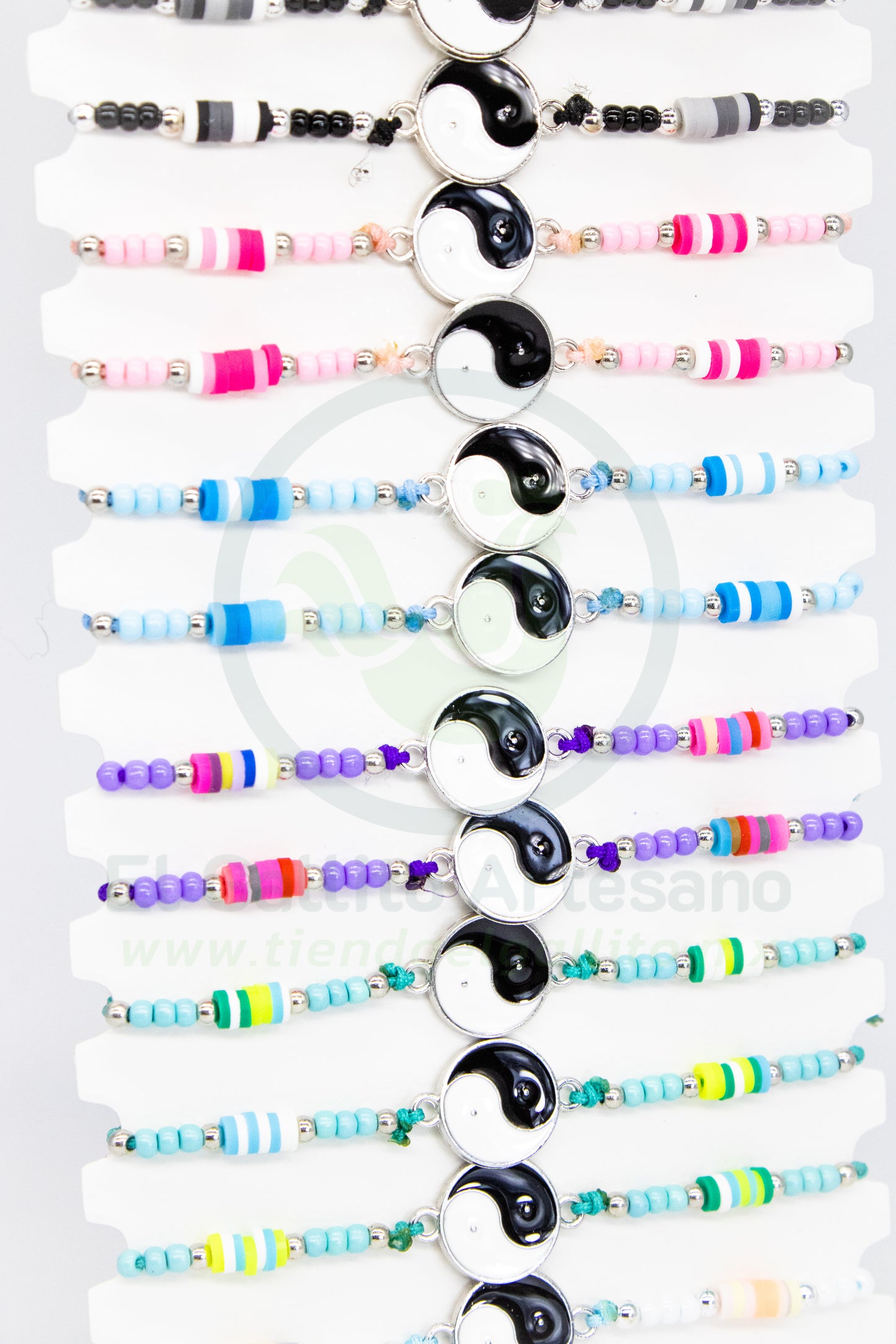 Paq. Pulsera 3-17 | Ying Yang Pucca 12pz