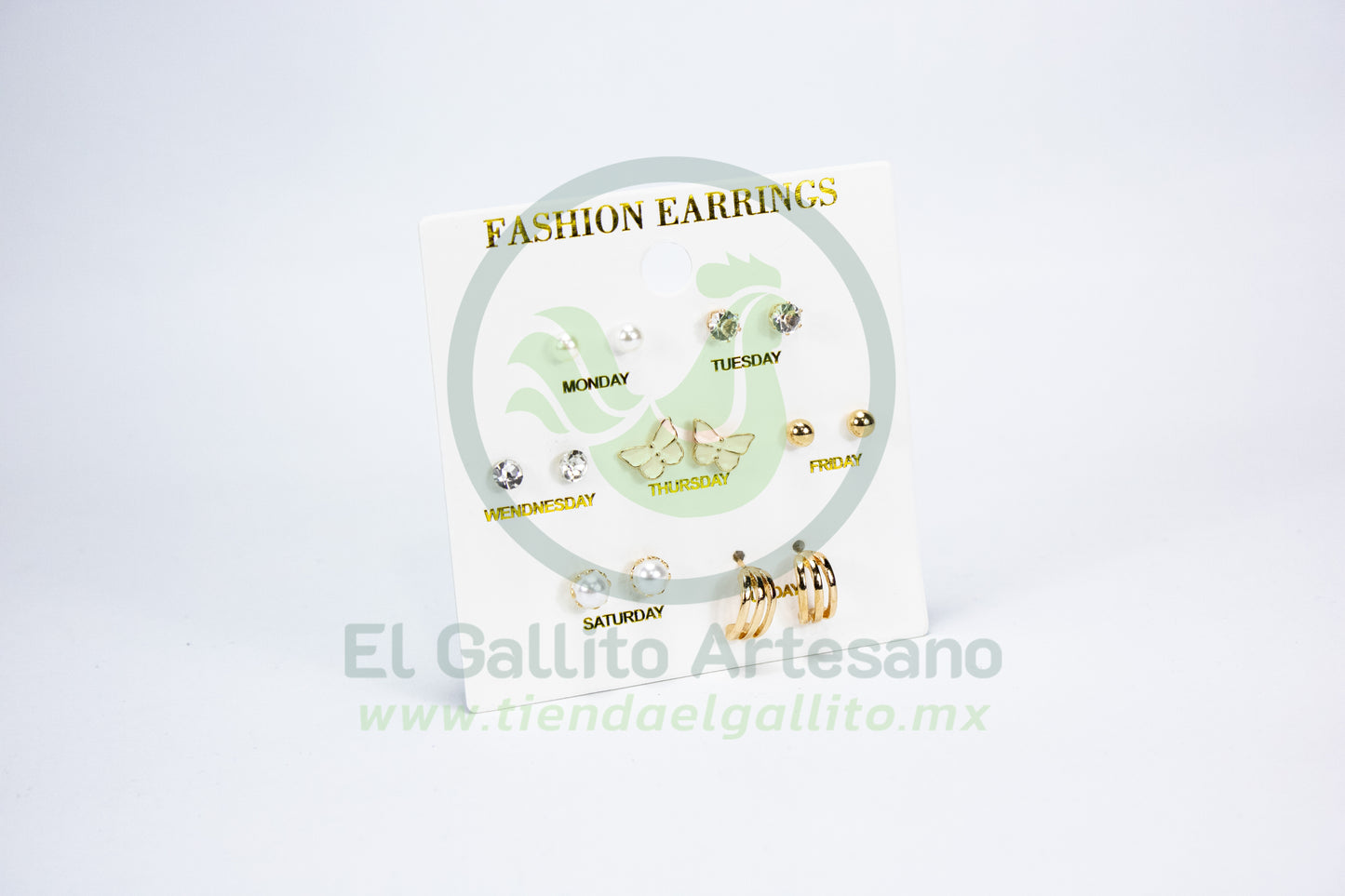 Paquete Arete 7Par MD2