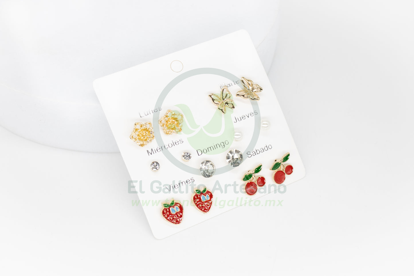 Paquete Aretes MD14 | 6 Pares