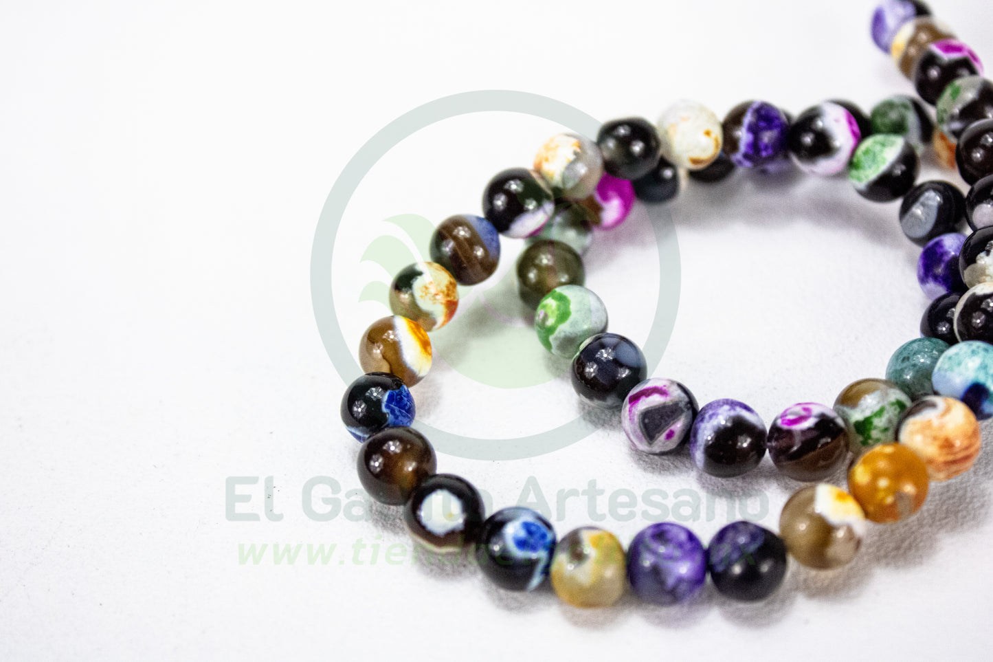 Piedra Ojo Tigre Color 8Mm #27