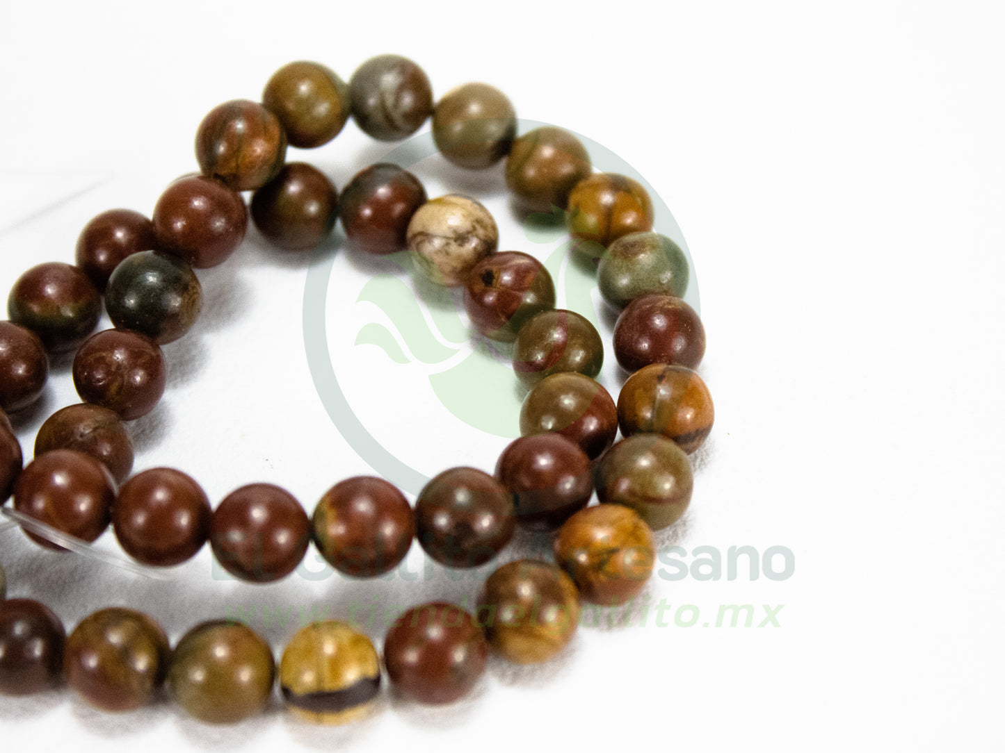 Piedra Red Pine 8mm #6