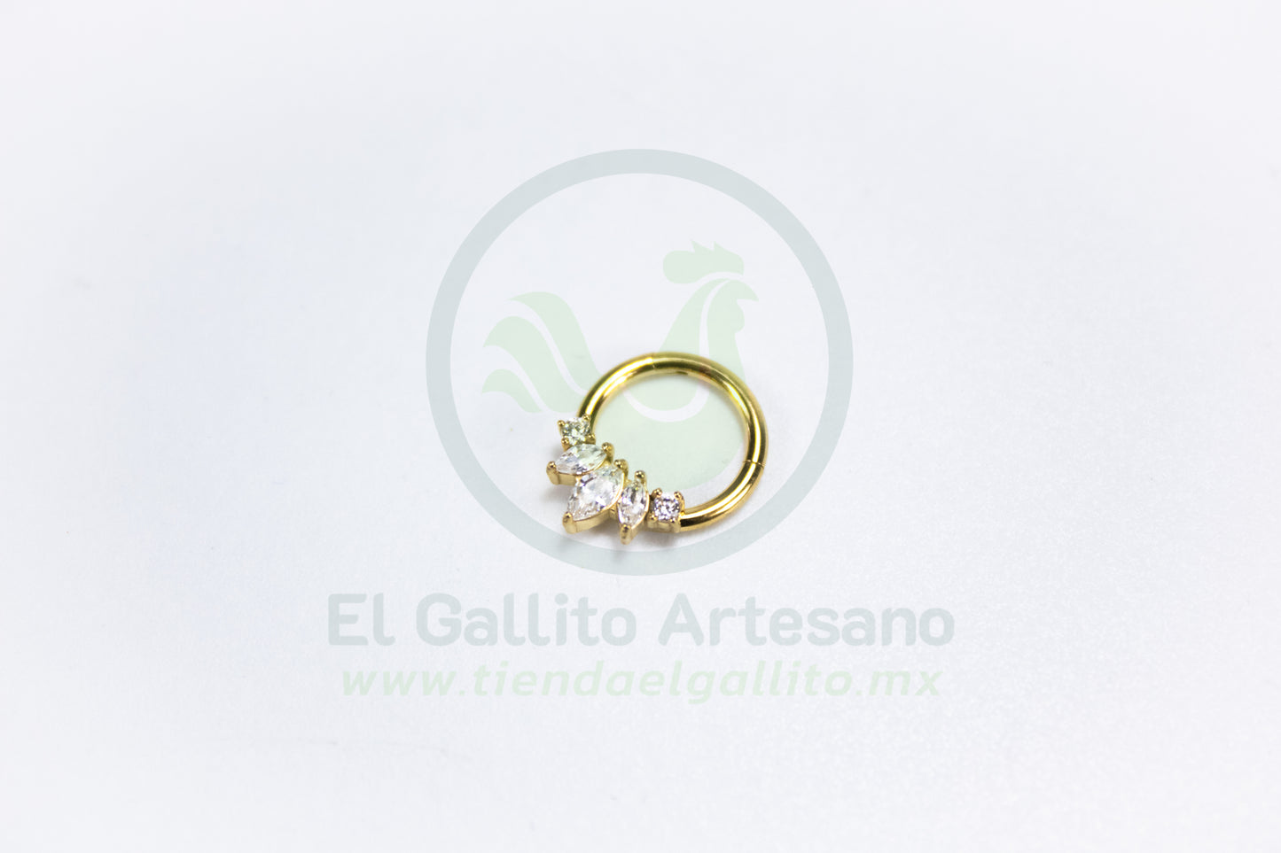 Piercing 24-4 MD05 | Septum Hojas