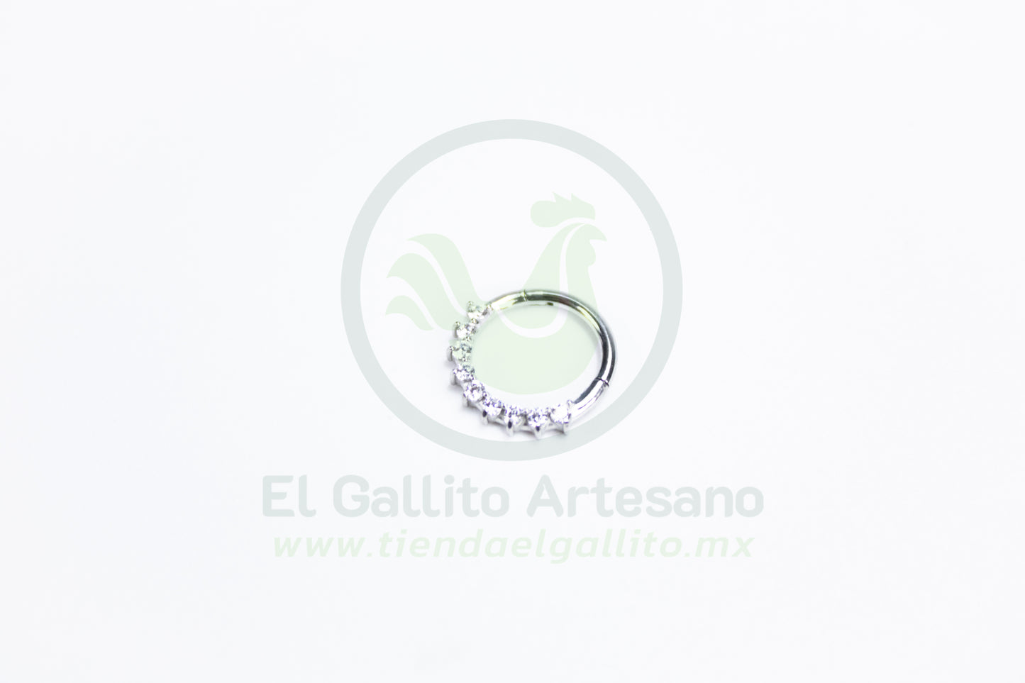 Piercing 24-4 MD09 | Septum Cristales Grandes