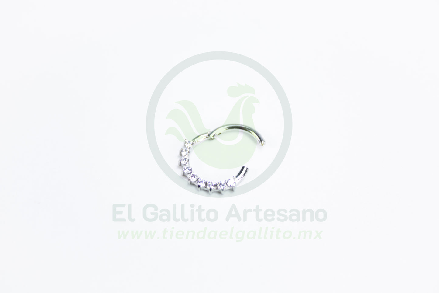Piercing 24-4 MD09 | Septum Cristales Grandes