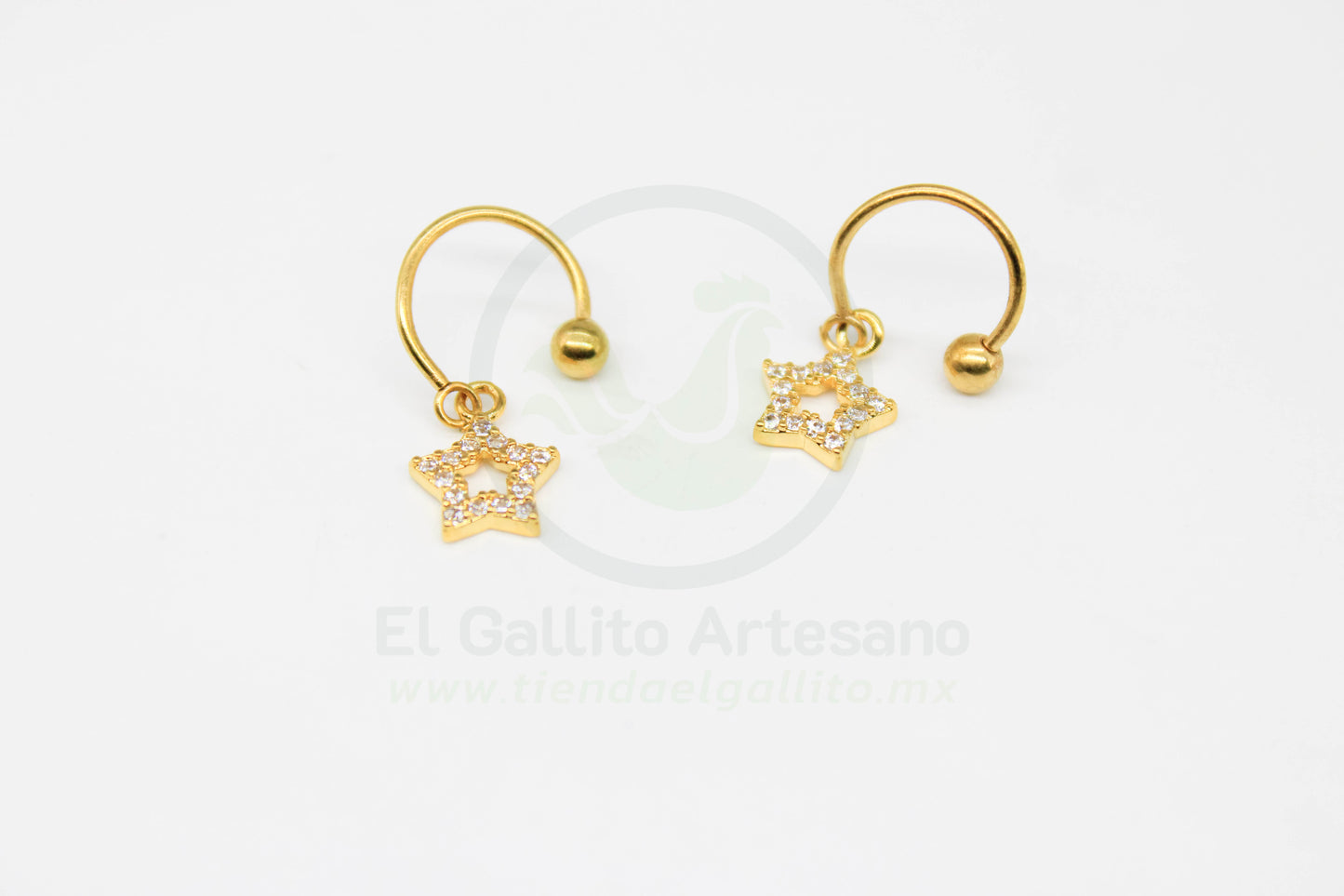 Piercing Chapa MD3 | Aro Estrella