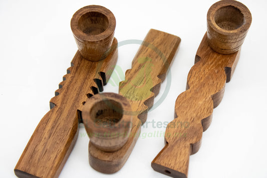 Pipa Madera Zigzag