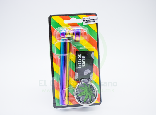 Pipa CA243 | Kit Tornasol con Grinder