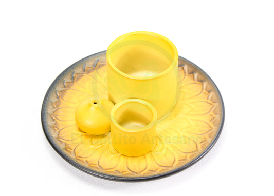 Porta Incensario Jcsmj06-1 | Loto Amarillo