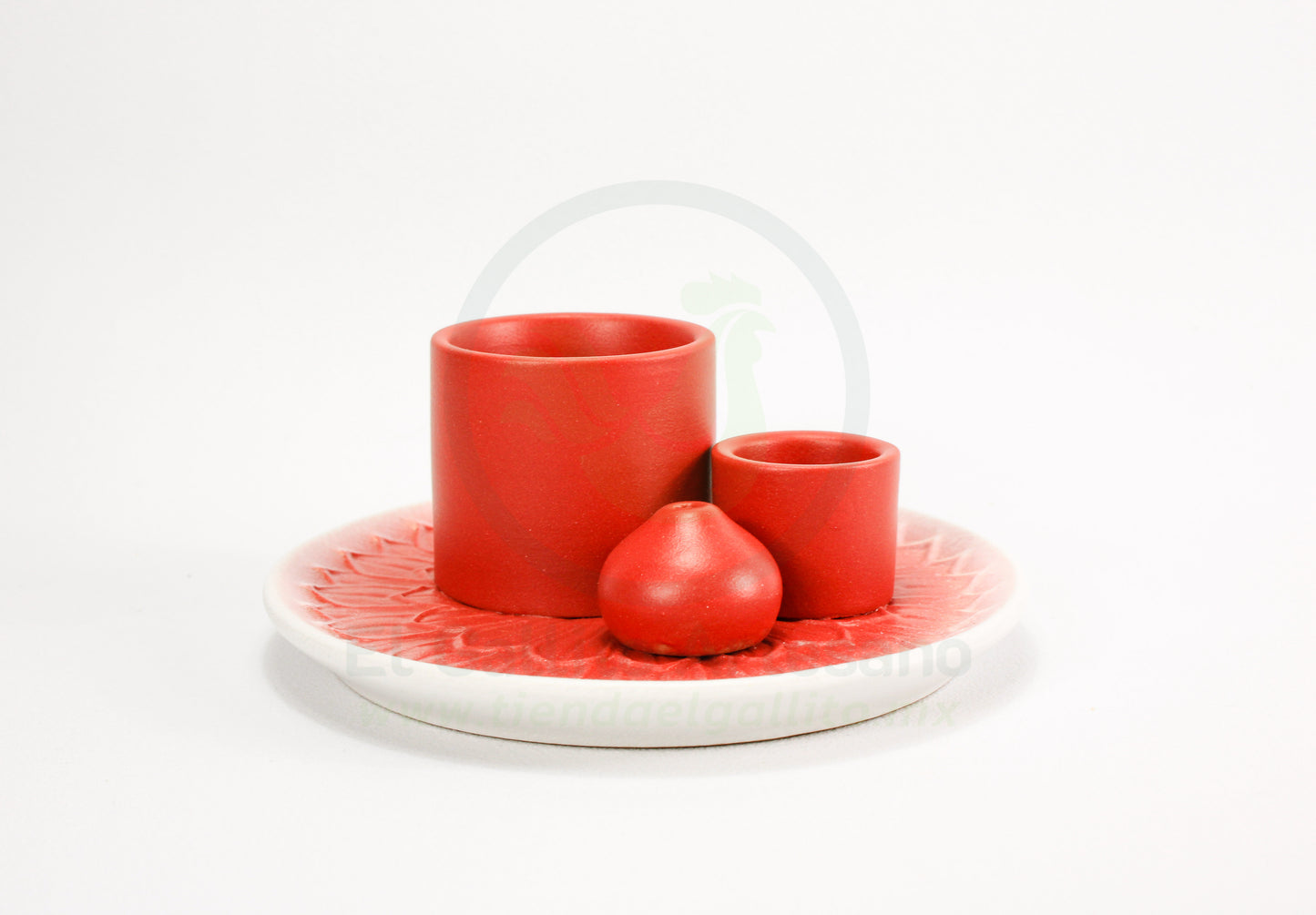 Porta Incensario Jcsmj06-2 | Loto Rojo Blanco