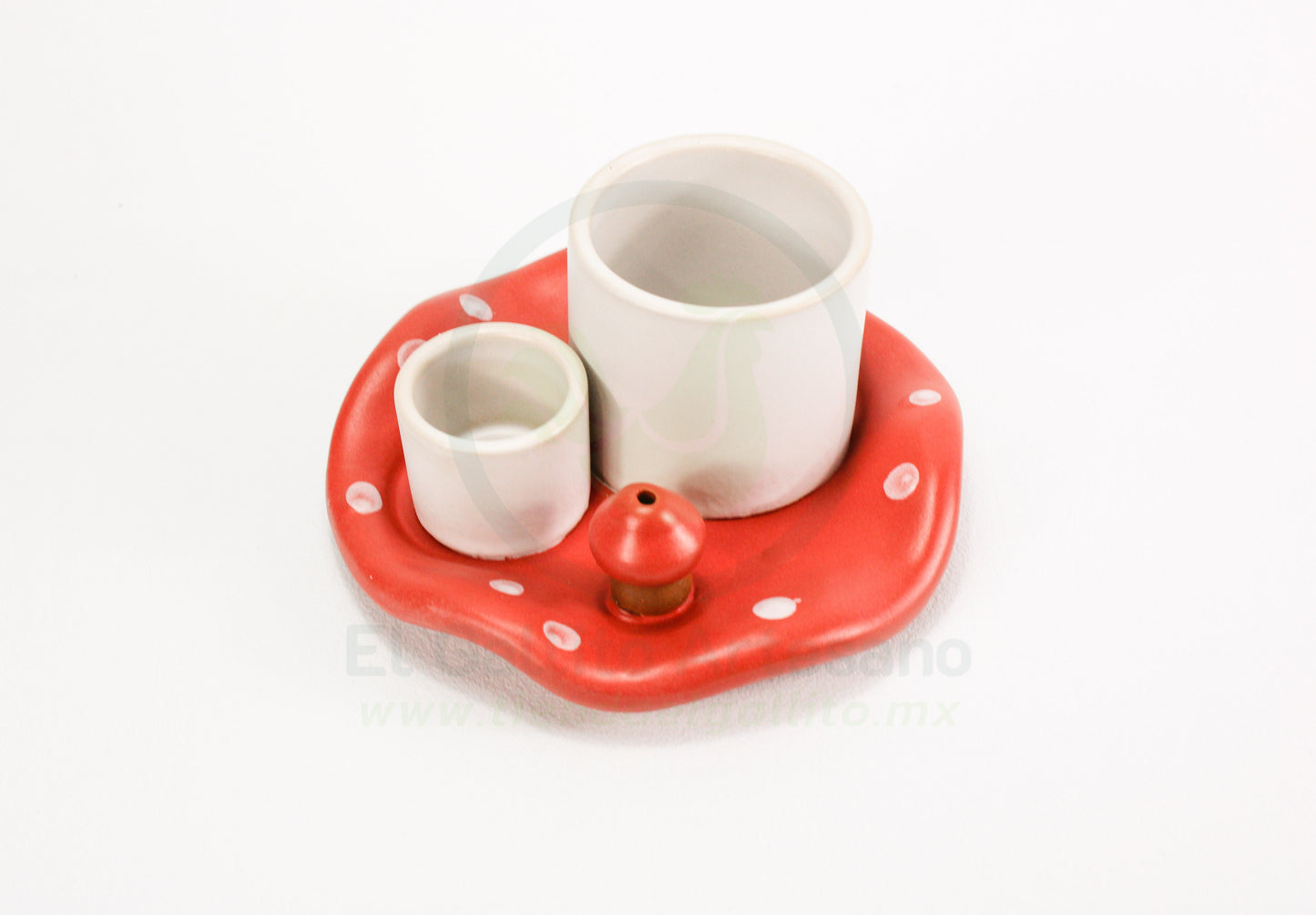 Porta Incensario Jc10-01 | Hongo Rojo