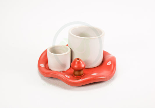 Porta Incensario Jc10-01 | Hongo Rojo