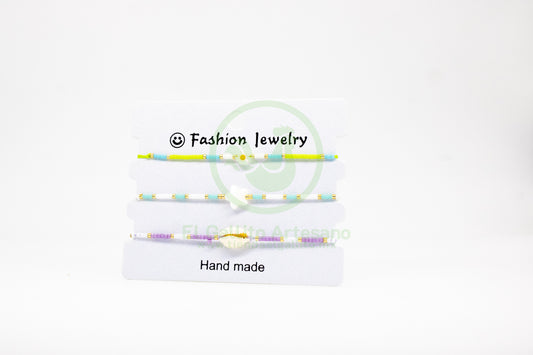 Pulsera 3 Hilos MD20 | Miyuki Mar