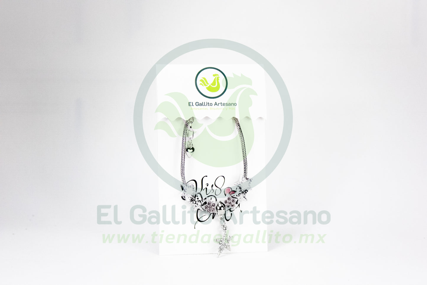 Pulsera A25-1 Charms #30 | Estrellas Brillante