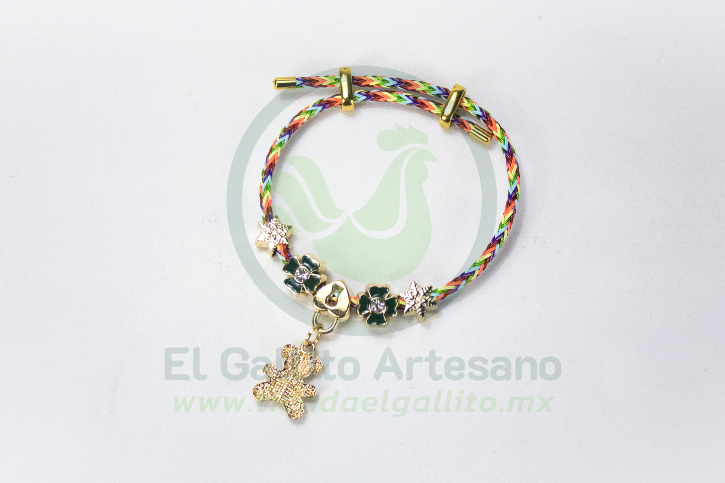 Pulsera A25-1 Charms #06 | Oso Navideño
