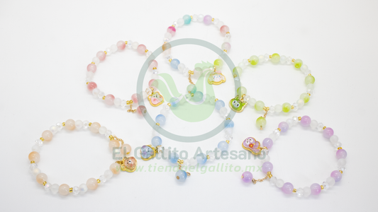 Pulsera B6 MD15 | Kawai + Colgante