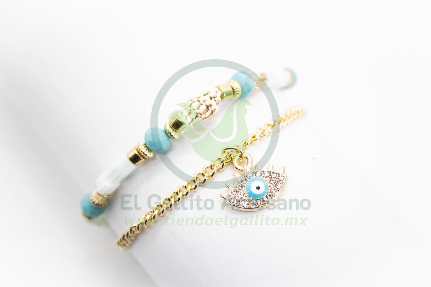 Pulsera Caddj MD06 | Turquesa Ojo Turco
