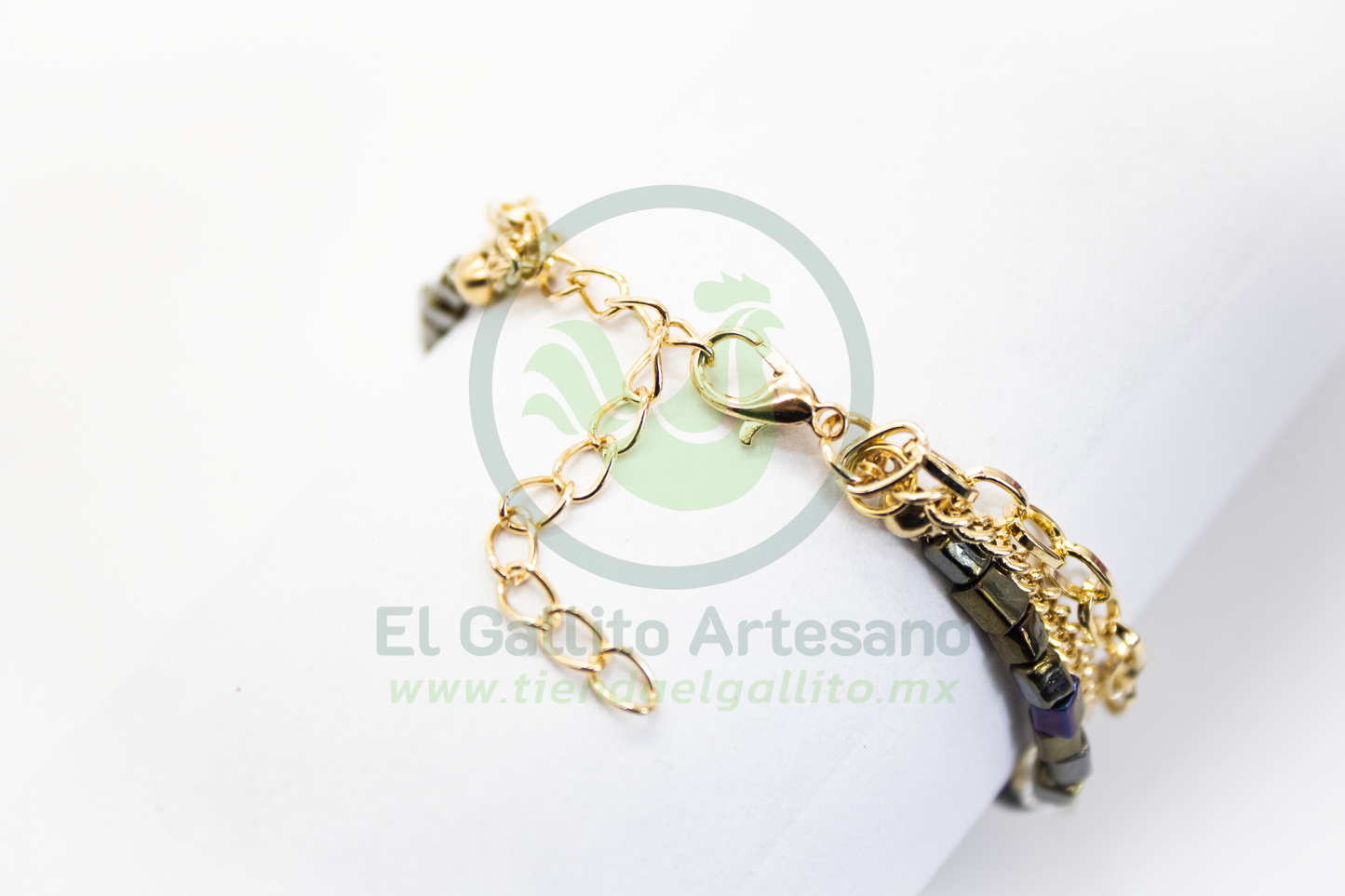 Pulsera Caddj MD07 | Lapislázuli Ojo Turco