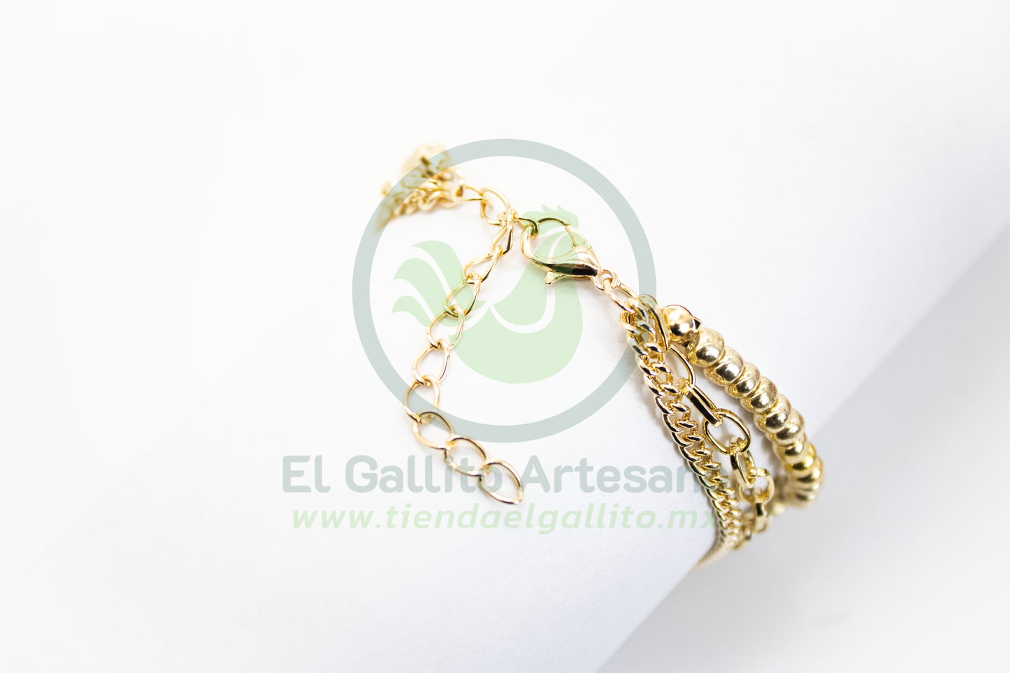 Pulsera Caddj MD10 | Chip Ónix Carita Feliz Negr