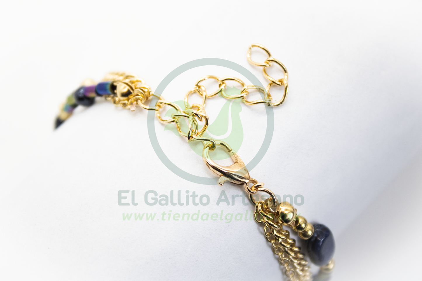 Pulsera Caddj MD16 | Mano Ojo + Cola de Sirena