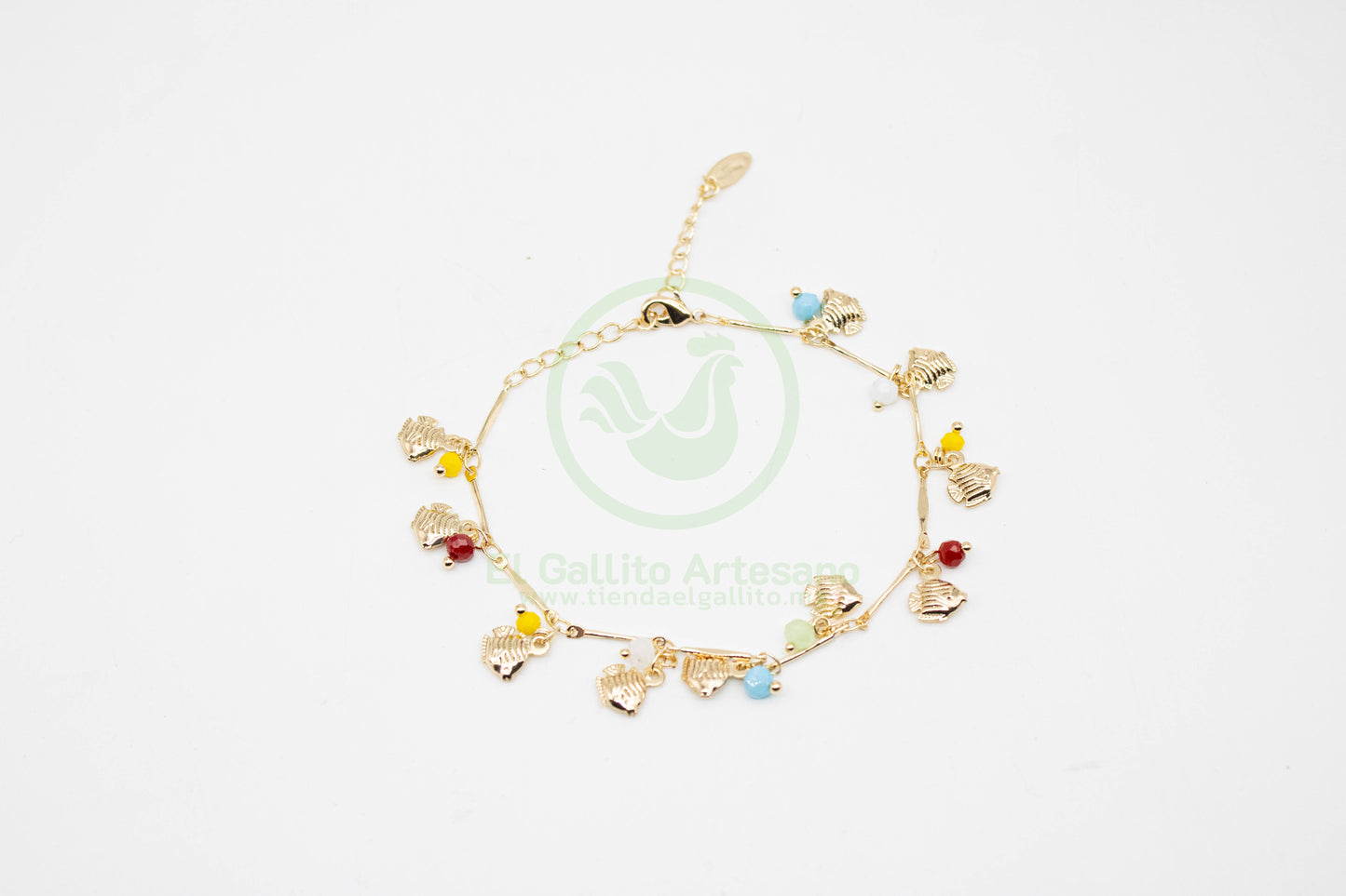 Pulsera Dijes MD16 | Peces Ídolo Moro