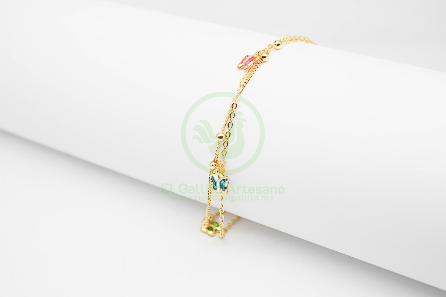 Pulsera Dijes MD05 | Mariposa Multi