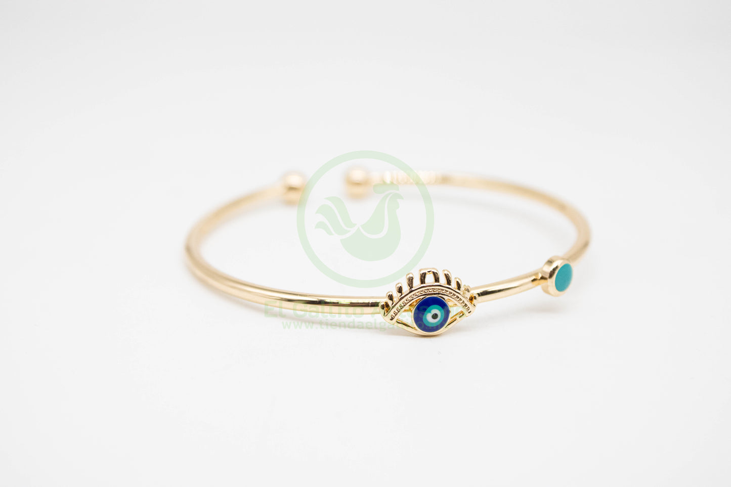 Pulsera Esme MD2 | Ojo Turco Azul Rey + Turq