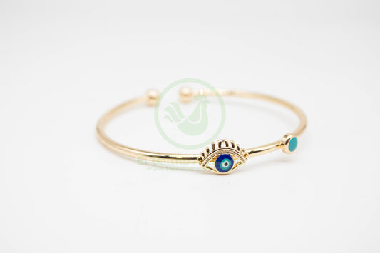Pulsera Esme MD2 | Ojo Turco Azul Rey + Turq